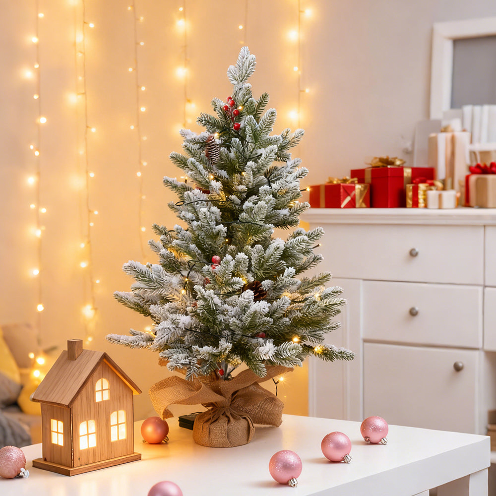 84cm Mini Christmas Tree With Lights