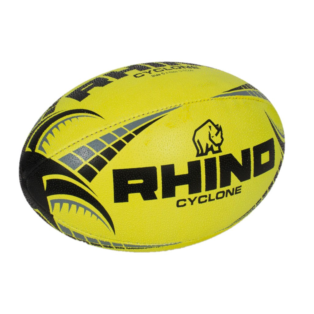 Cyclone Rugby Ball | 5 | Yellow