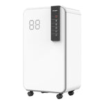 16l/day Smart Dehumidifier With Wi-fi Control, 2l Tank & Timer – Quiet, Efficient, And Portable With Led Display And Wheels