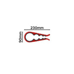 Easy Opening Clip, Non Slip, Four Ring Sizes
