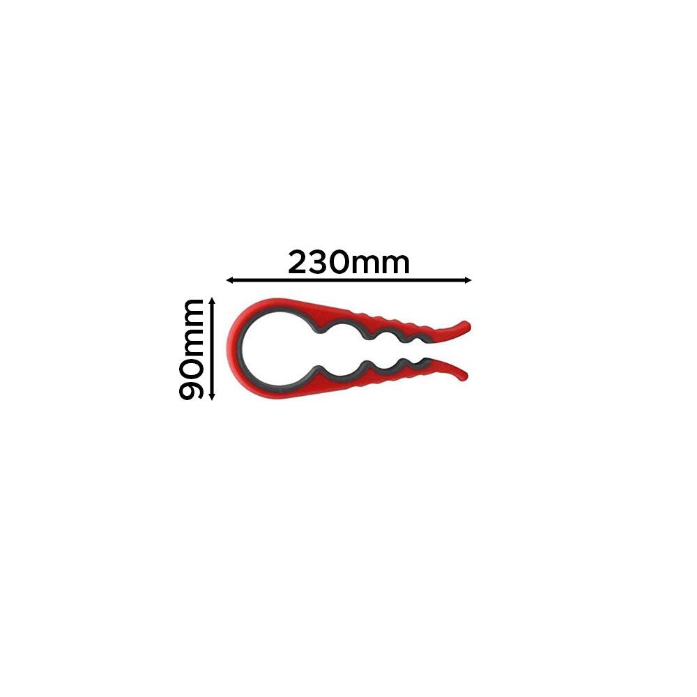 Easy Opening Clip, Non Slip, Four Ring Sizes