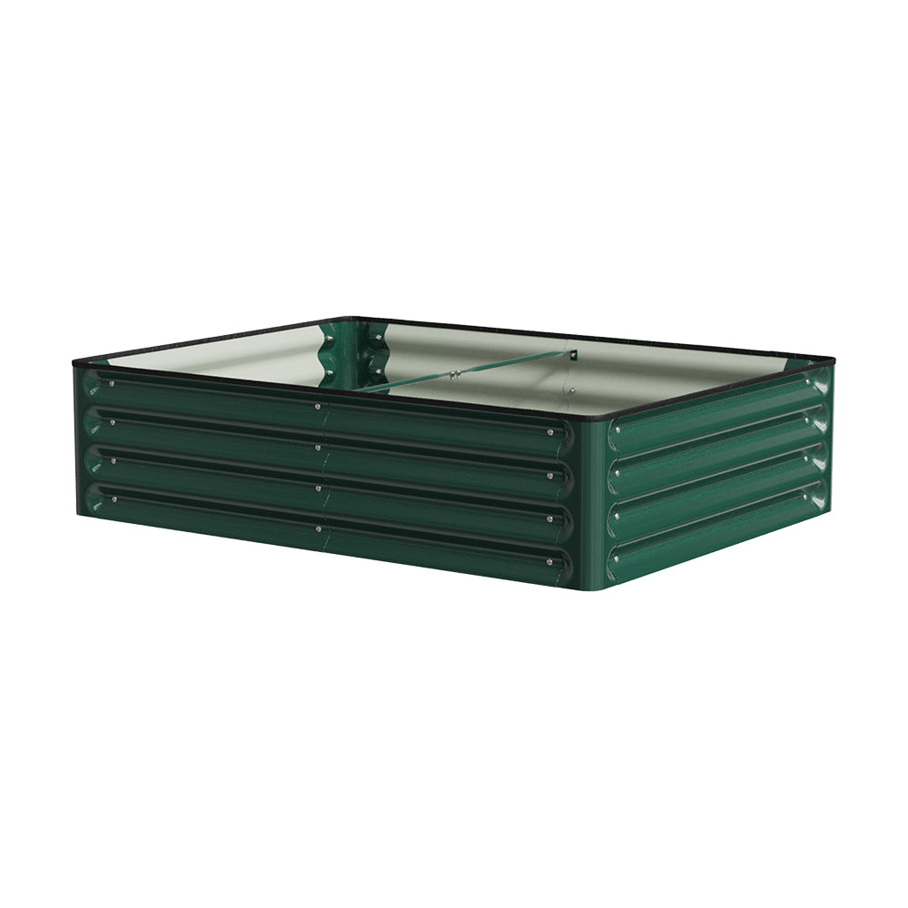 Rectangular Galvanized Steel Raised Garden Bed | Small