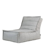 Dolce Indoor Outdoor Bean Bag Lounger Patio Chairs, Grey