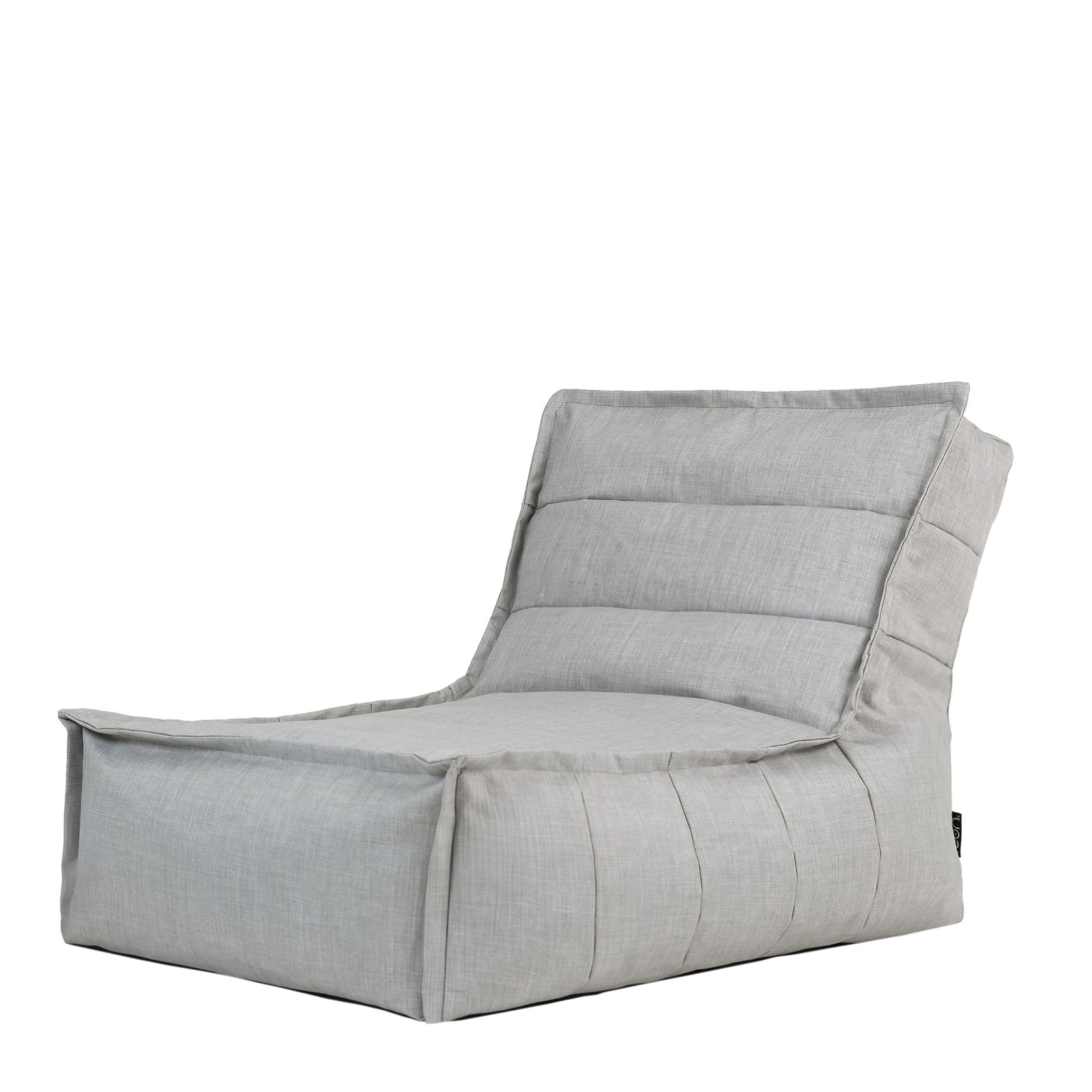Dolce Indoor Outdoor Bean Bag Lounger Patio Chairs, Grey