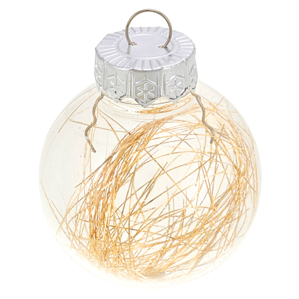 Set Of 30 Christmas Baubles Christmas Tree Decoration Ornaments | Gold