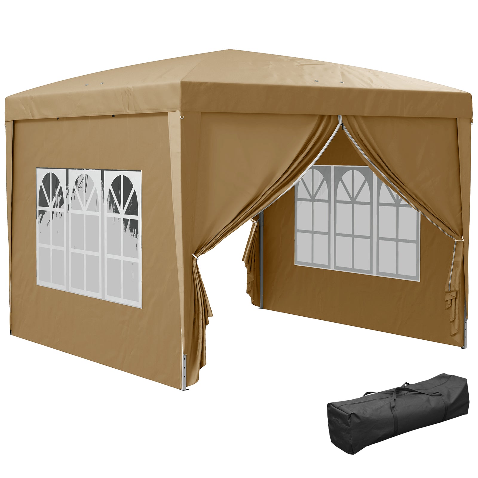 Garden Heavy Duty Pop Up Gazebo Marquee Party Tent Canopy