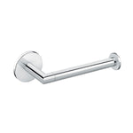 Toilet Roll Holder, Self-adhesive, Polished Chrome. Collection Duo Round