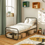 Single/double/king Metal Bed Frame With Under Bed Storage | Single