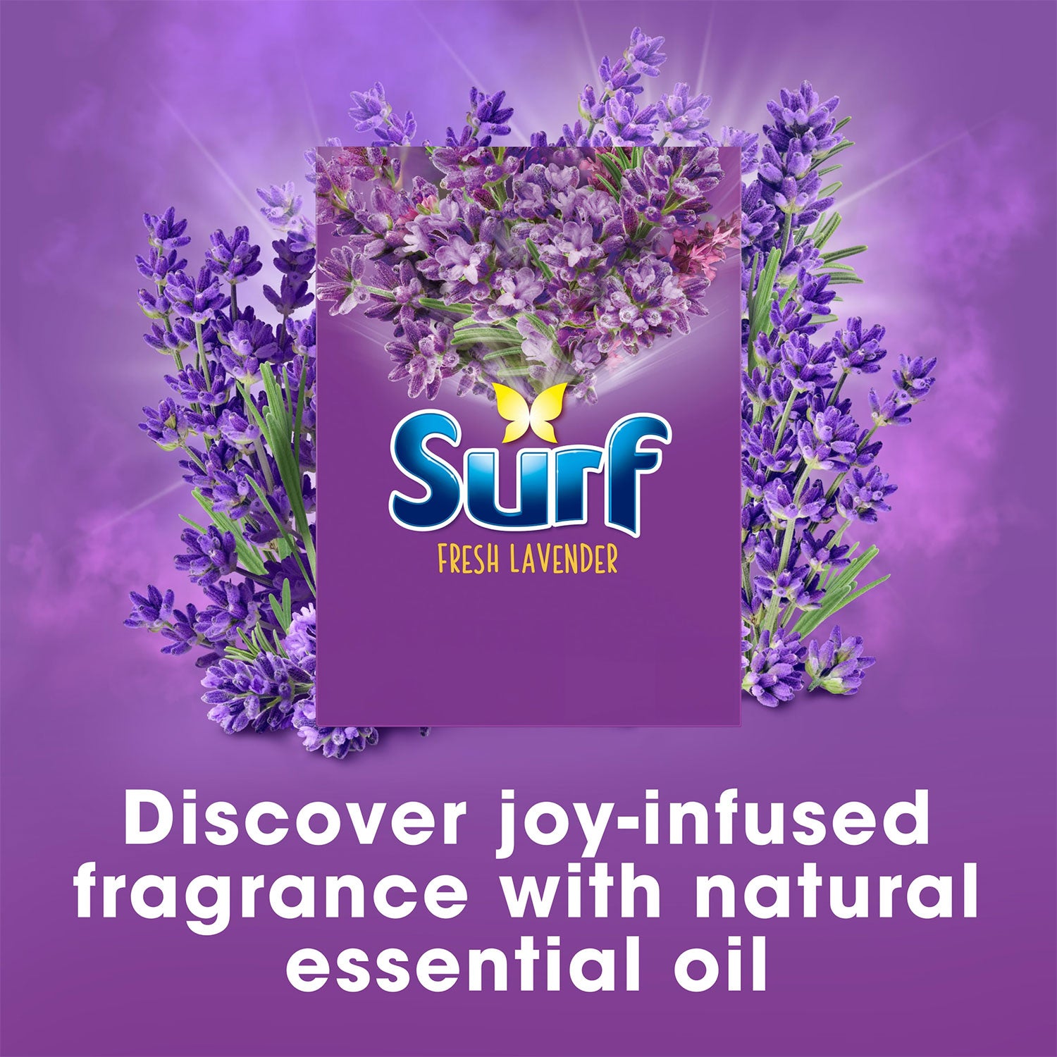 Lavender & Spring Jasmine Laundry Powder 2.25kg | Set-of-4