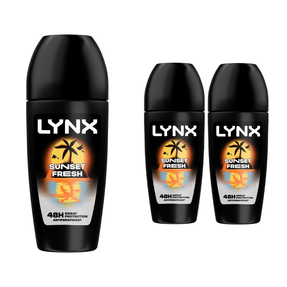 Sunset Fresh Anti- Perspirant Roll On With 48h 50ml | Set of 3