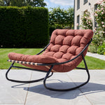 Solace Outdoor Rocking Chair | One Size | Terracotta