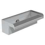 0.2-0.4m Back Entry Stainless Steel Water Blade-6cm Spout Width | Medium | Silver