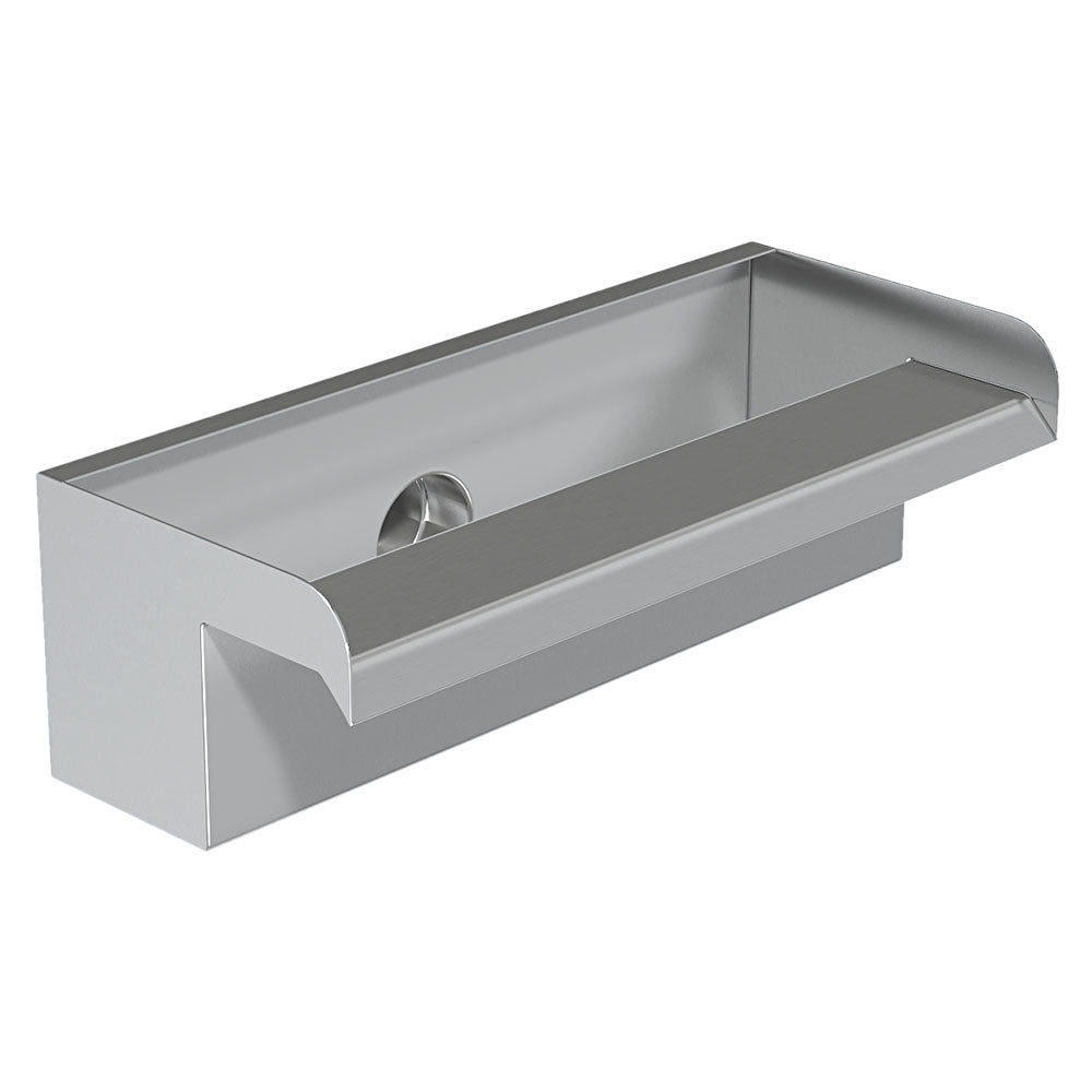 0.2-0.4m Back Entry Stainless Steel Water Blade-6cm Spout Width | Medium | Silver