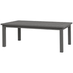Outdoor Coffee Table Patio Table W/ Wood Grain Effect