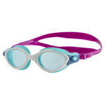 Womens/ladies Futura Biofuse Flexiseal Swimming Goggles | One Size | Purple