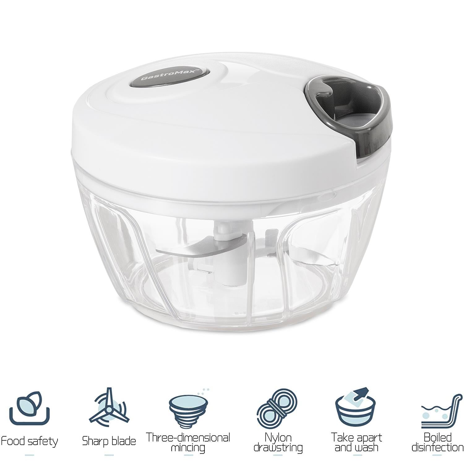 Onion Chopper For Effortless Chopping With Pull-cord Function