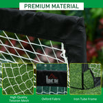 Football Goal Net Folding Outdoor With All Weather 6ft X 3ft | Black