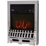 Electric Fireplace 1/2kw Led Fire Remote Control Heater