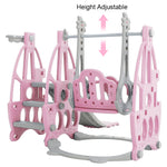 3 In 1 Children Swing And Slide Set Toddler Climber Playset