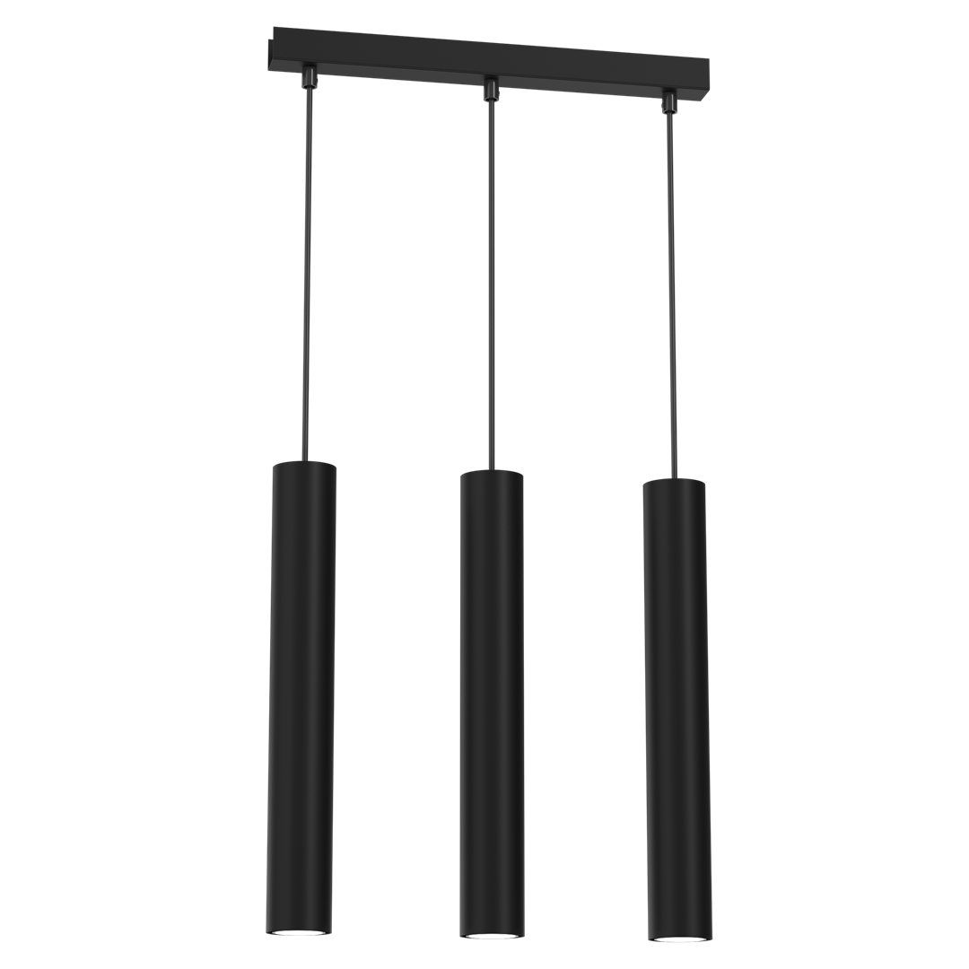 Hudson Pendant Lamp Hand Made High Quality Elegant Cylindrical Design With Matt Black Finish