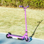 Electric Scooter For Ages 6-14, With Colourful Light | Purple