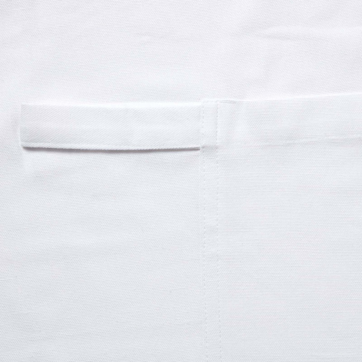 Plain White Cotton Apron