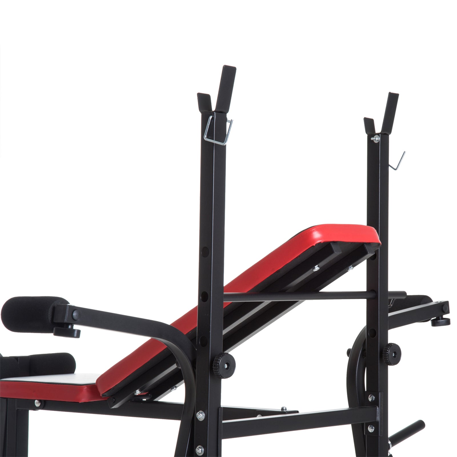 HOMCOM Adjustable Weight Bench W/ Leg Developer, Strength Training