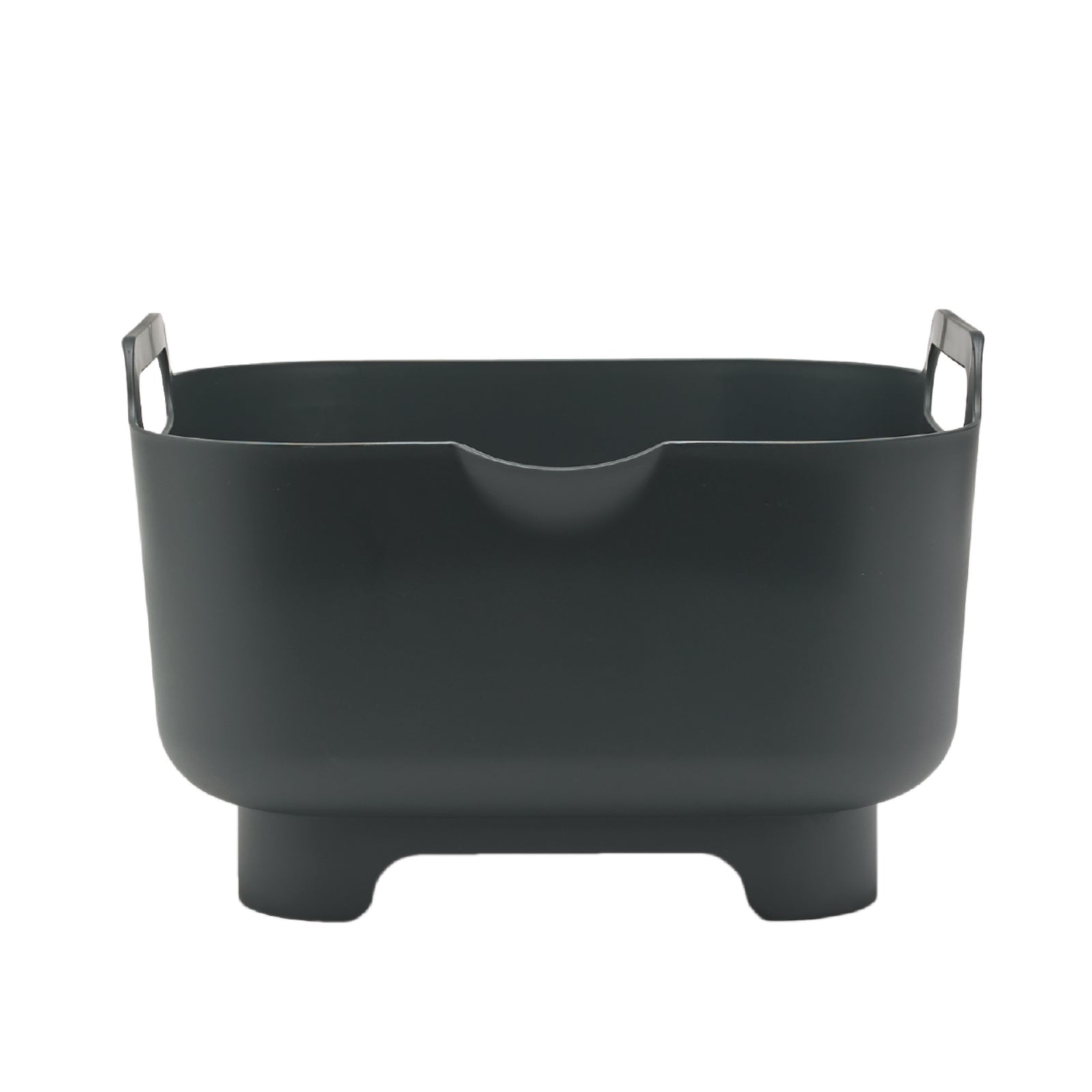 Recycled Washing Up Bowl - Dark Grey Kitchen Dish Wash  Drain - 9 Litres Capacity - Made in the UK
