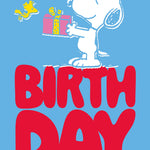 Snoopy Sticker Birthday Card Official Product