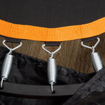 40" Foldable Mini Fitness Trampoline W/ Foam Handle | Orange