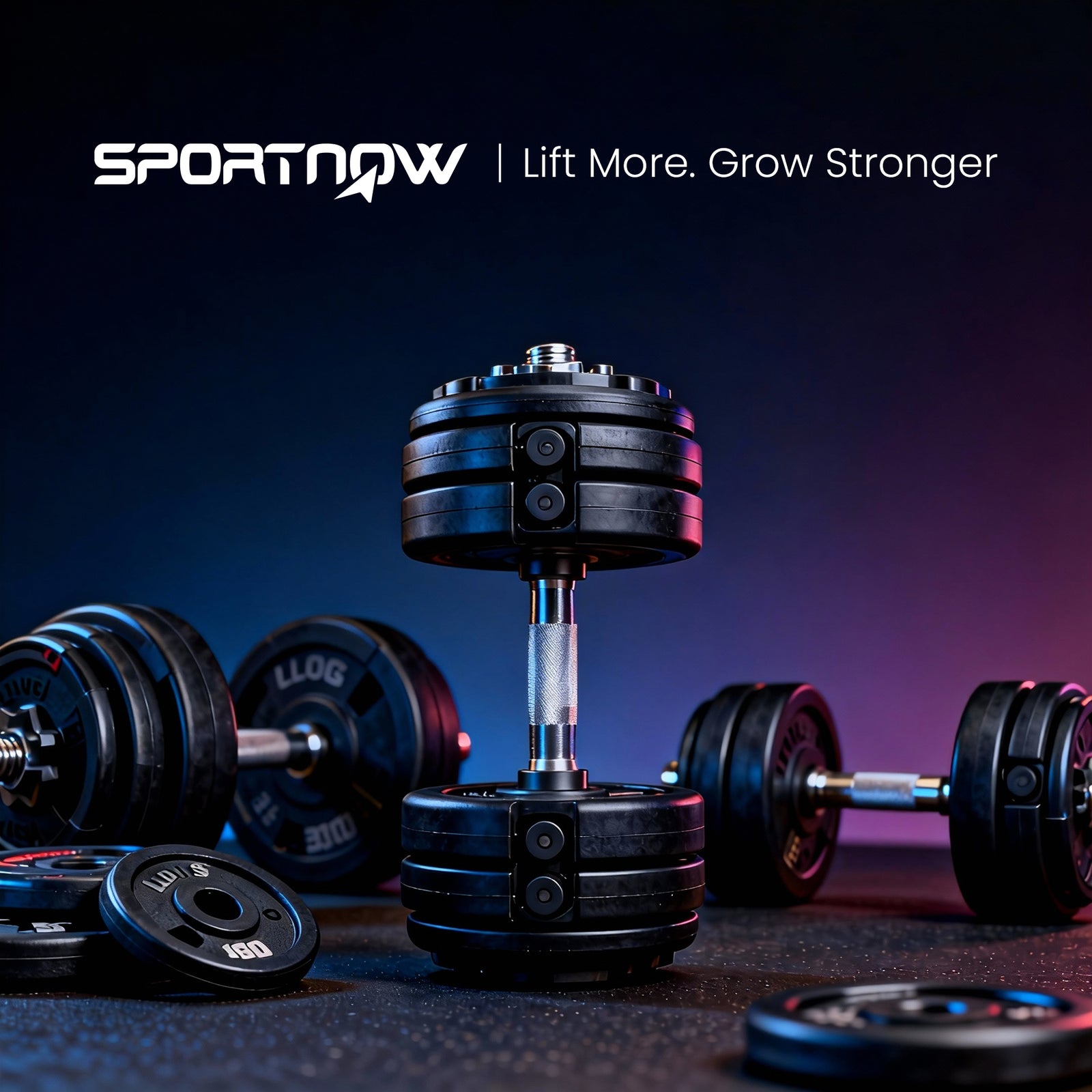 20kg Adjustable Dumbbells Set Safety Locking