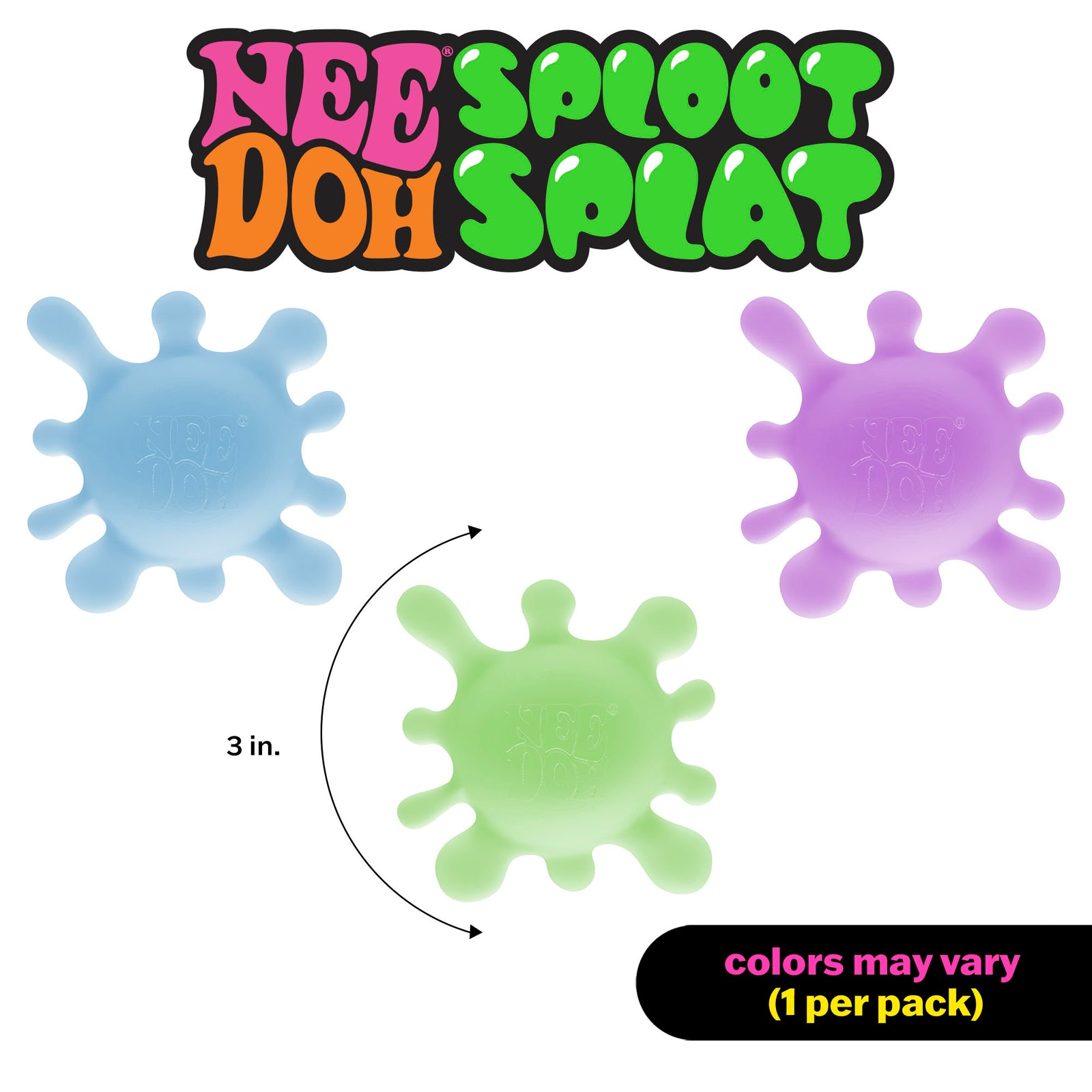 Needoh Sploot Splat - Squishy Fidget Toy