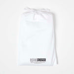 Organic Cotton Fitted Cot Sheets 400 Tc, 60 X 120 Cm | Cot | White