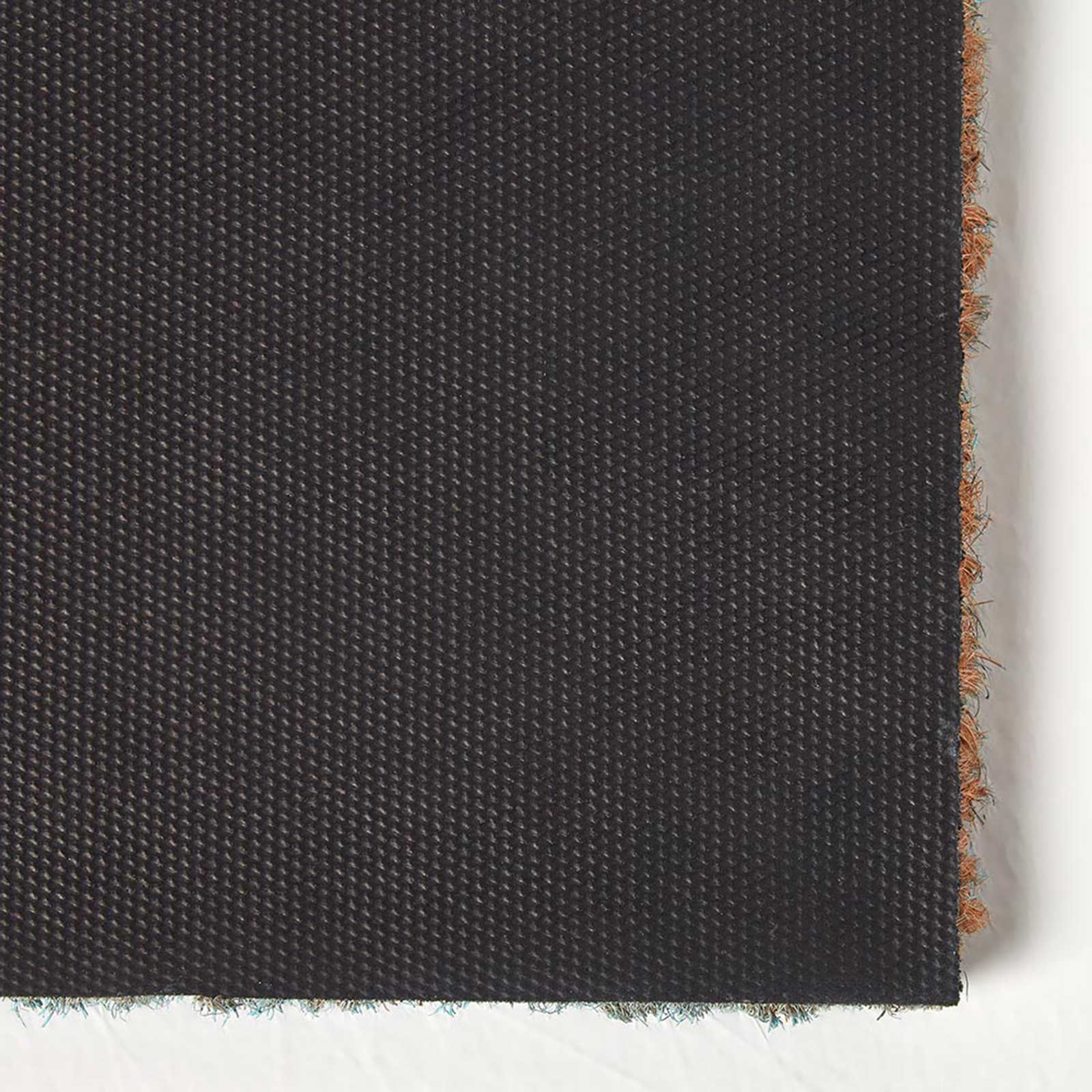 HOMESCAPES Grey Robin Non-slip Coir Doormat, 25 X 75 Cm