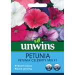 Petunia Celebrity Mix Seeds | 70 Seeds