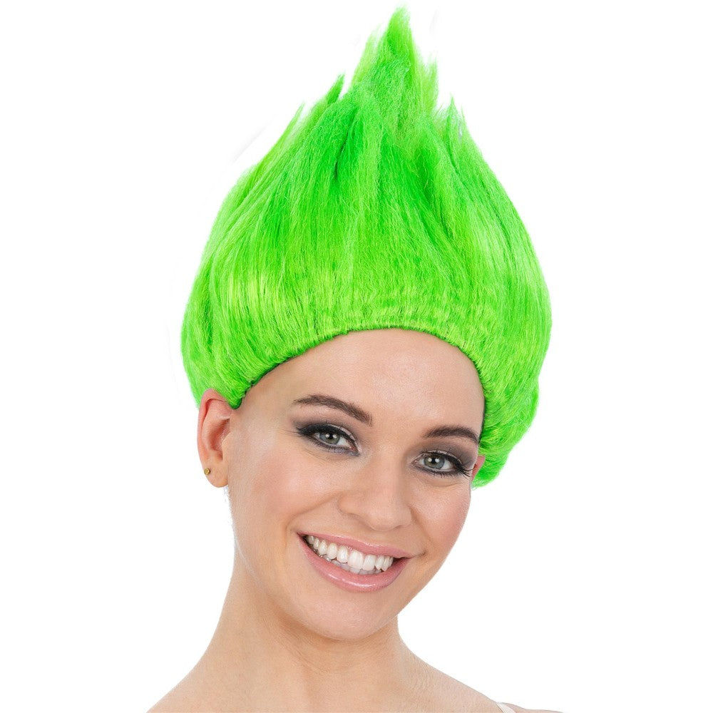 90s Troll Wig | Neon Green