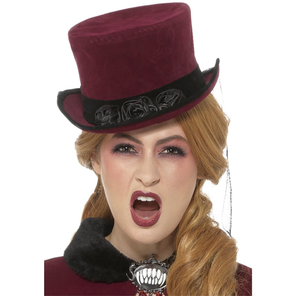 Deluxe Victorian Vampiress Hat