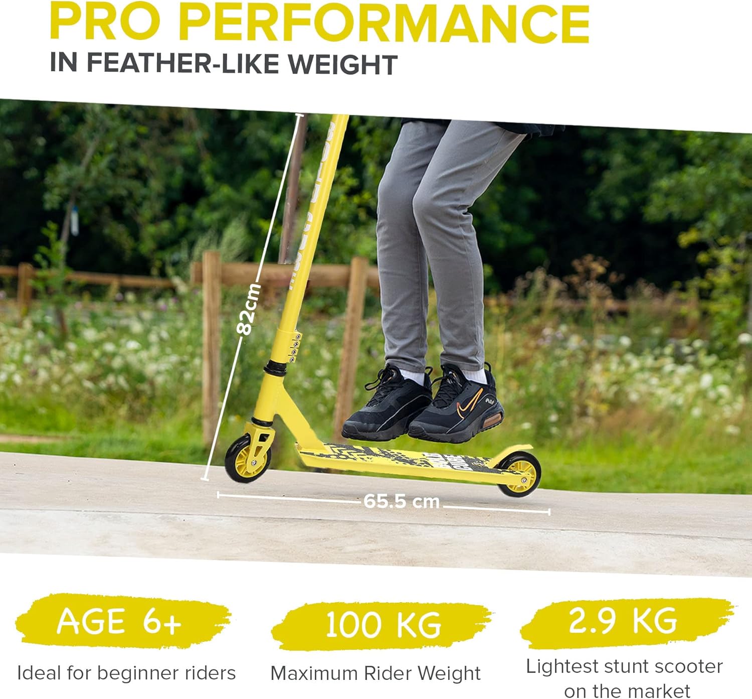 Stunt Scooter | Yellow