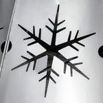 Christmas Tree Base Cover With Snowflake Patterns