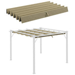 Pergola Cover For 3 X 3m Pergola, Replacement Canopy Only | Tan