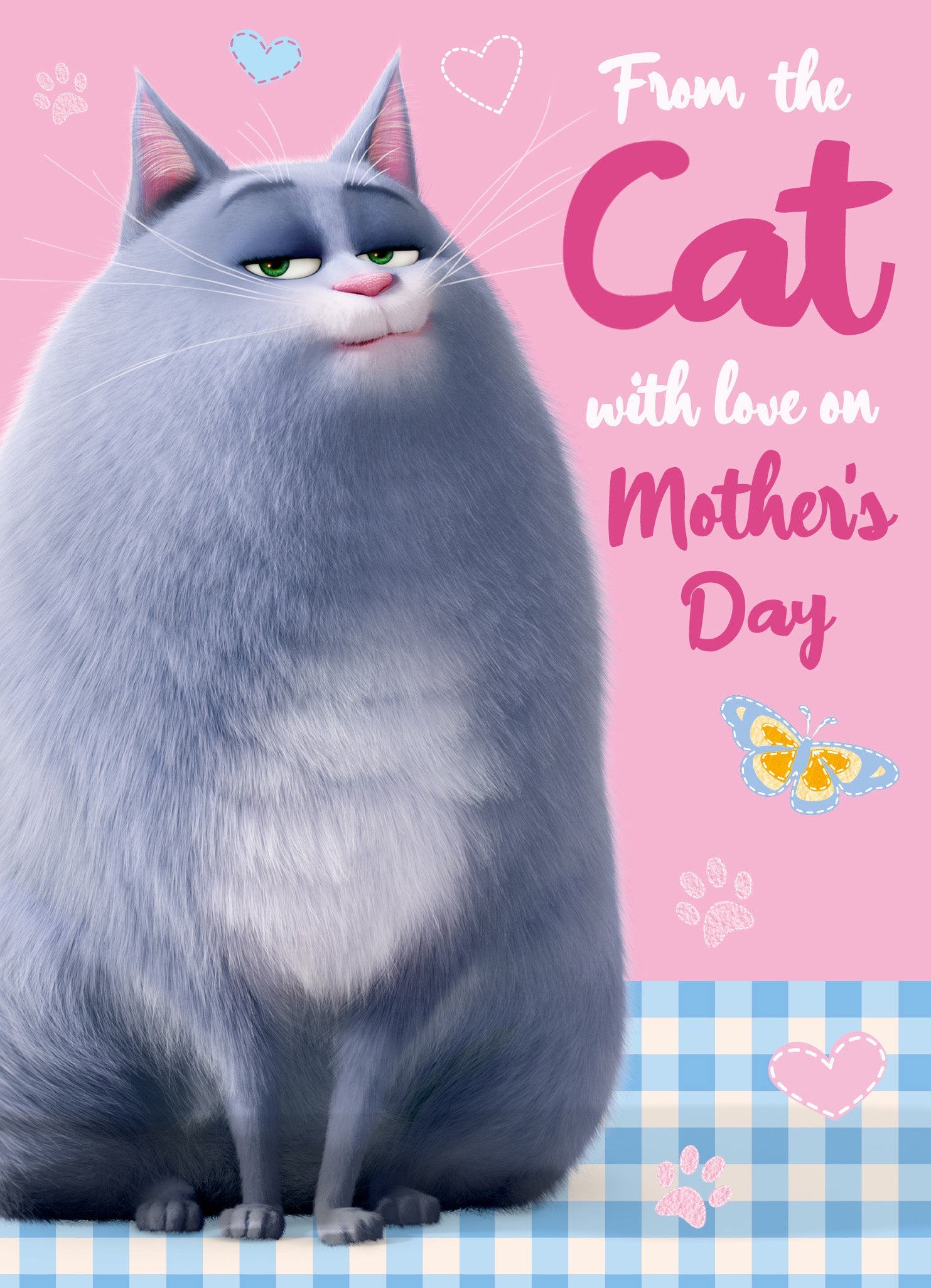 Mother's Day Card 'from The Cat' Official Product