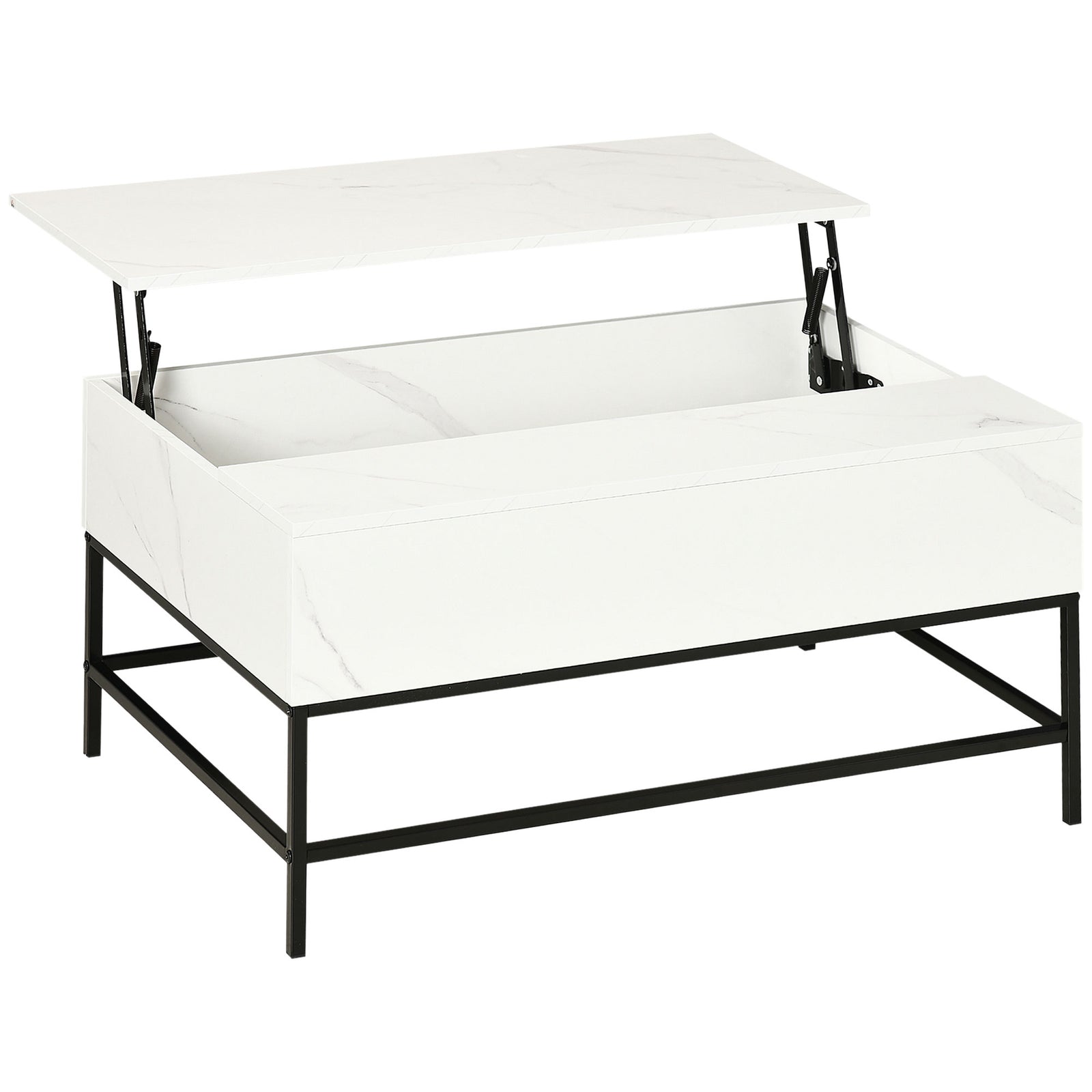 Lift Top Coffee Table With Hidden Storage