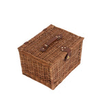 Light Steamed Wicker Chest Hamper