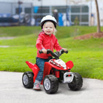 Honda Licensed Kids Electric Quad Bike 6v Atv Ride On 1.5-3 Years | Red