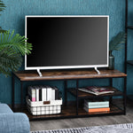 Industrial Tv Stand Cabinet Metal Shelves