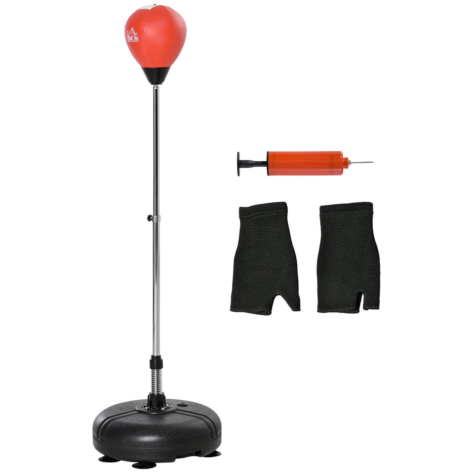 Punching Bag W/ Stand Boxing Bag Set W/ Adjustable Height