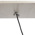 Floor Lamp Reading Lamp With 3-tier Storage Shelf Acrylic | One Size | Pale Brown