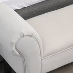 Bed End Chaise Lounge Window Seat Arm Bench Hallway