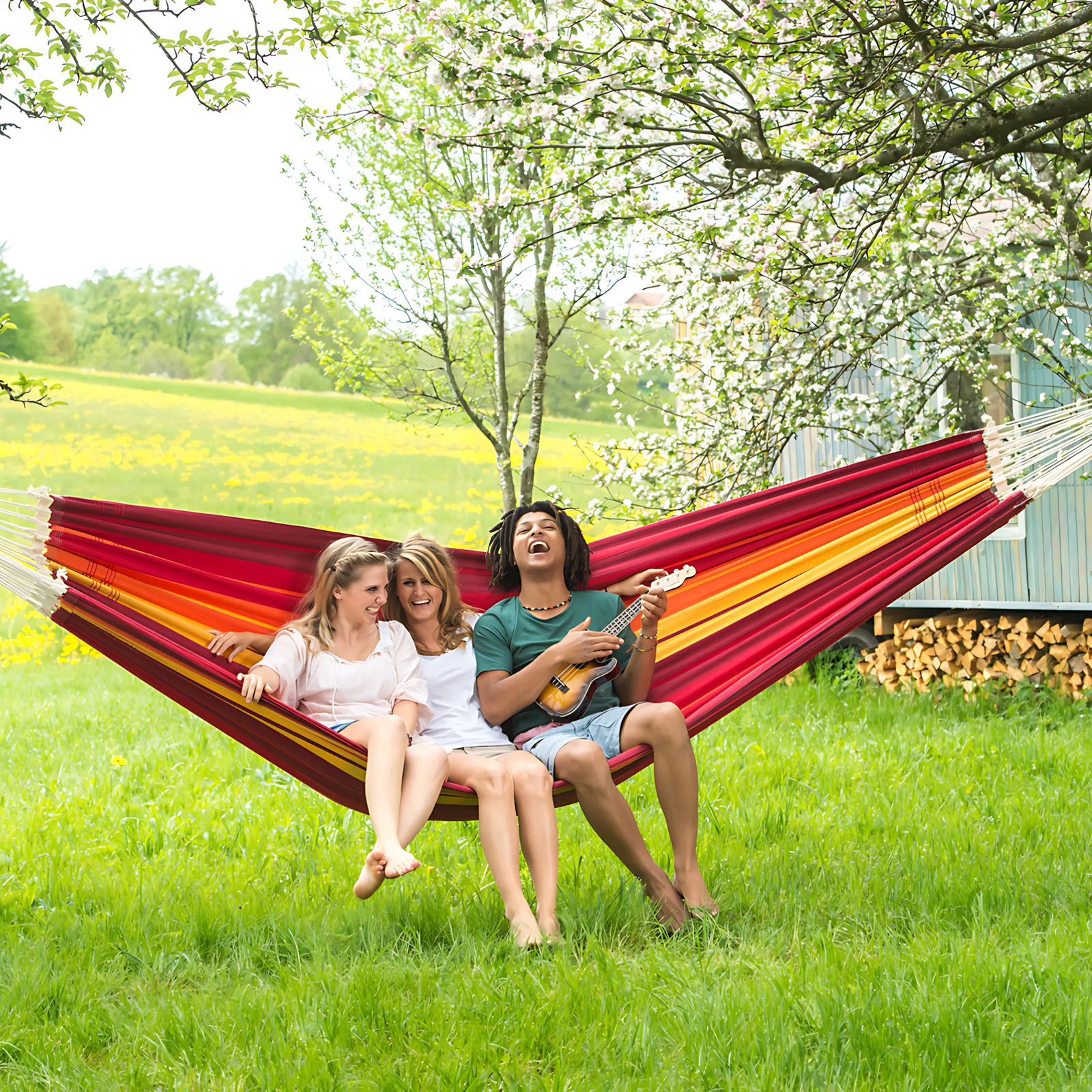 Gigante Family Sized Hammock - Lava