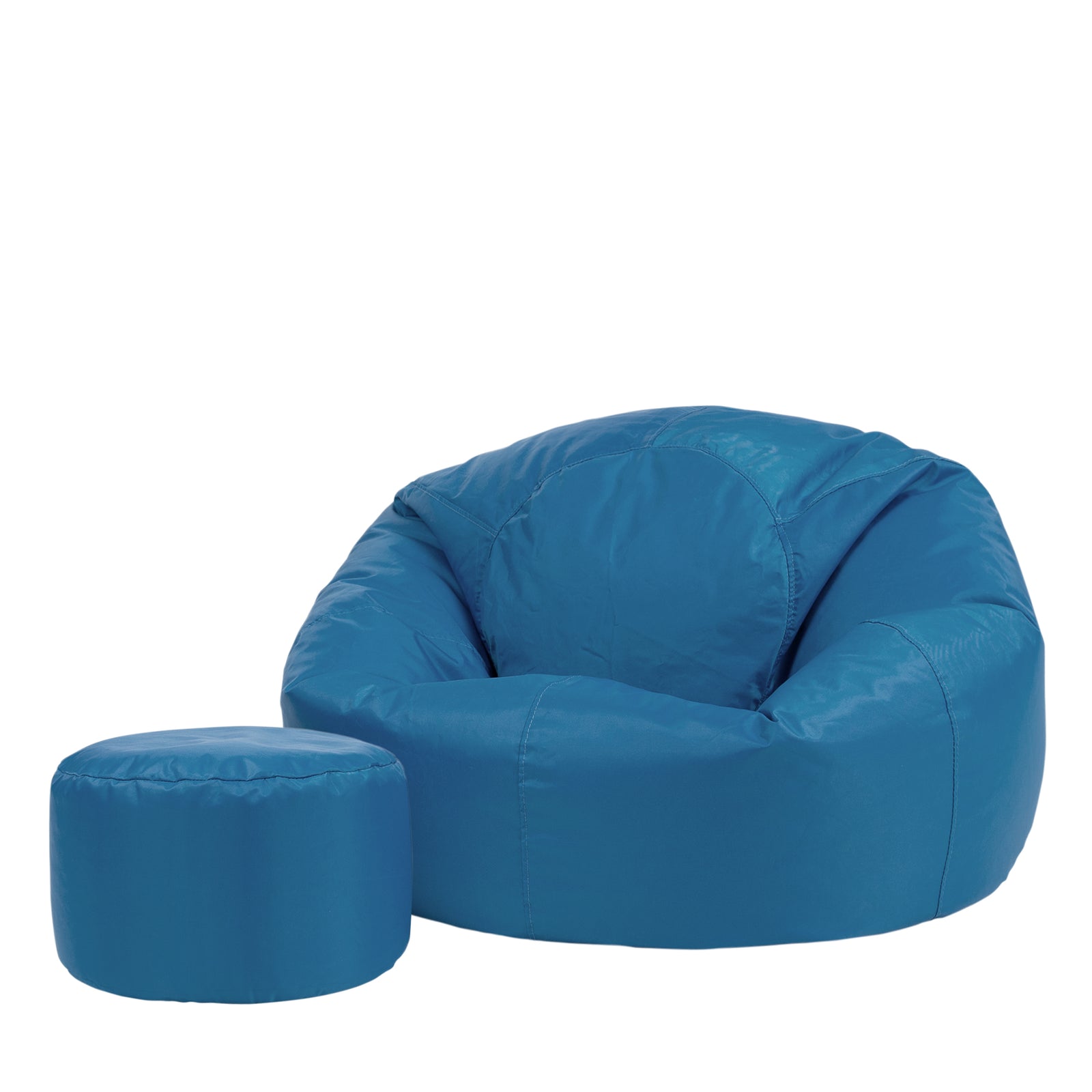 Classic Indoor Outdoor Bean Bag & Pouffe Chair | Teal